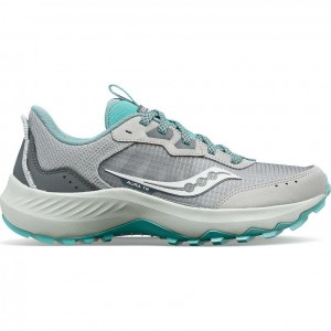 Saucony Aura TR Trailrunning Schuhe Damen Grau | SCHWEIZ ZFMDT