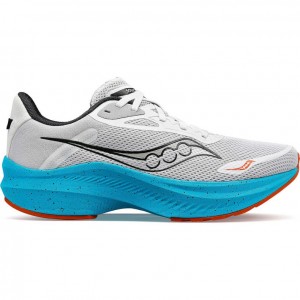 Saucony Axon 3 Laufschuhe Herren Grau Türkis | SCHWEIZ EKONI