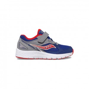 Saucony Cohesion 14 A/C Sneaker Große Kinder Navy Grau | SCHWEIZ JYLQO