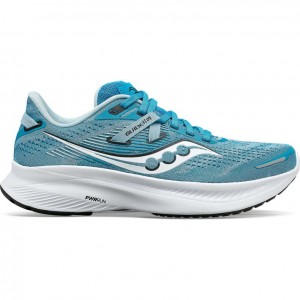 Saucony Guide 16 Laufschuhe Damen Türkis | SCHWEIZ MKBOT