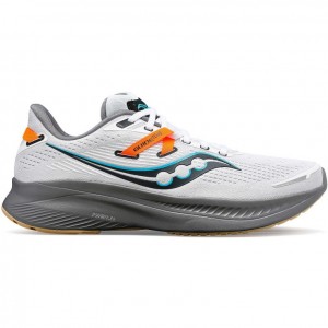 Saucony Guide 16 Laufschuhe Herren Weiß | SCHWEIZ GJTAS