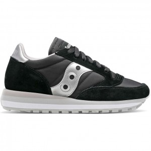 Saucony Jazz Triple Sneaker Damen Schwarz Silber | SCHWEIZ ZRXJW