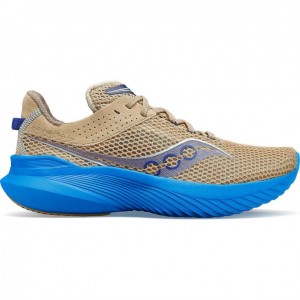 Saucony Kinvara 14 Laufschuhe Damen Beige Blau | SCHWEIZ GTKAJ