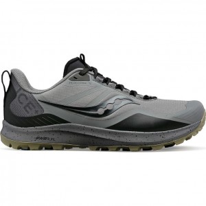 Saucony Peregrine ICE+ 3 Trailrunning Schuhe Herren Grau | SCHWEIZ ODREK