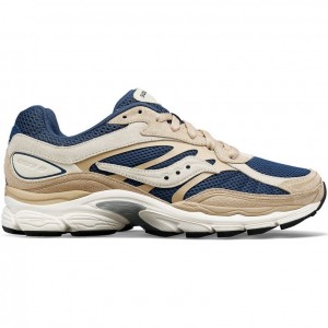 Saucony ProGrid Omni 9 Premium Sneaker Damen Beige Blau | SCHWEIZ EMDVH