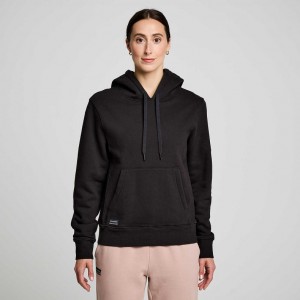 Saucony Recovery Hoodie Damen Schwarz | SCHWEIZ UNXJE