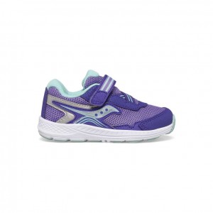 Saucony Ride 10 Jr. Sneaker Kleine Kinder Lila | SCHWEIZ NHWVX