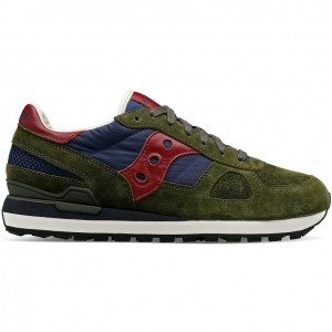 Saucony Shadow Original Premium Sneaker Damen Olivgrün Navy | SCHWEIZ SKCGA