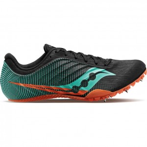 Saucony Spitfire 5 Leichtathletikschuhe Herren Schwarz Türkis | SCHWEIZ SAFET