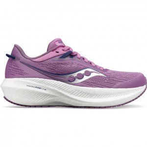 Saucony Triumph 21 Laufschuhe Damen Lila | SCHWEIZ RYSLO