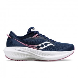 Saucony Triumph 21 Laufschuhe Damen Navy | SCHWEIZ ODCMF