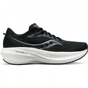 Saucony Triumph 21 Laufschuhe Herren Schwarz Weiß | SCHWEIZ MTEYJ