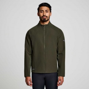 Saucony Triumph Jacke Herren Olivgrün | SCHWEIZ GBRSV