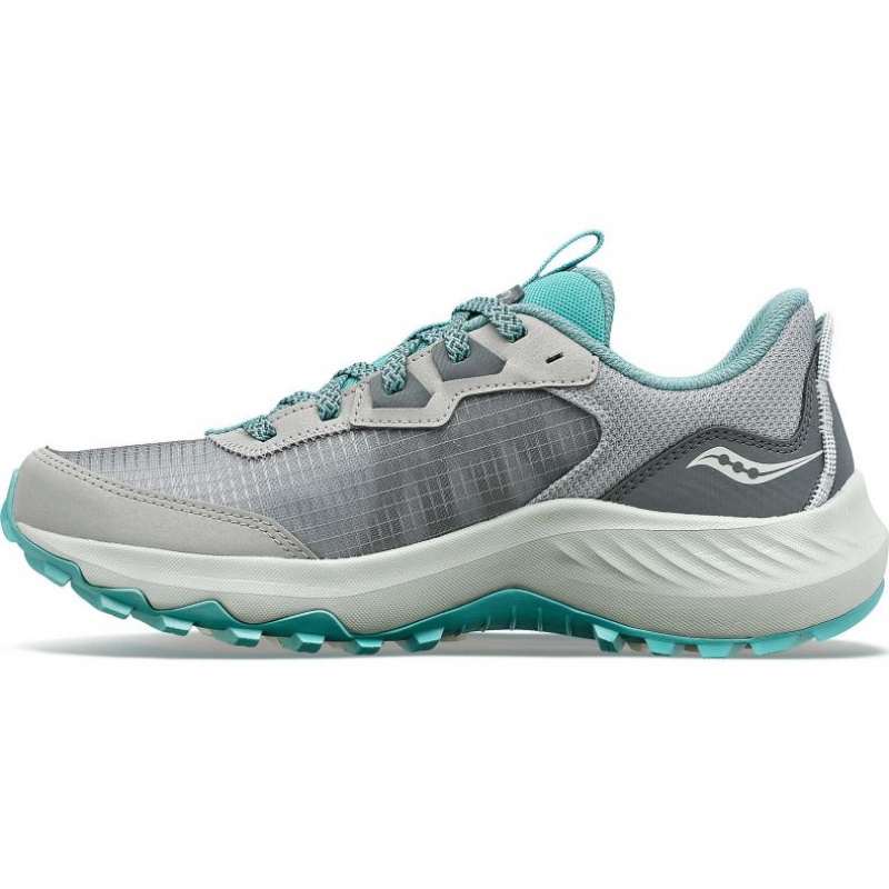 Saucony Aura TR Trailrunning Schuhe Damen Grau | SCHWEIZ ZFMDT