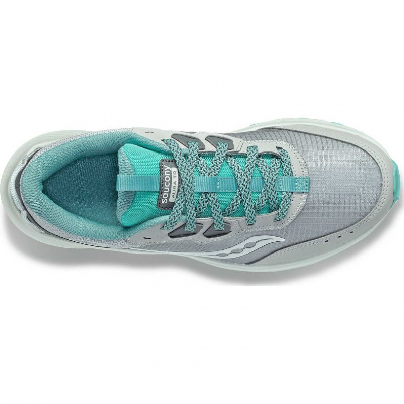 Saucony Aura TR Trailrunning Schuhe Damen Grau | SCHWEIZ ZFMDT