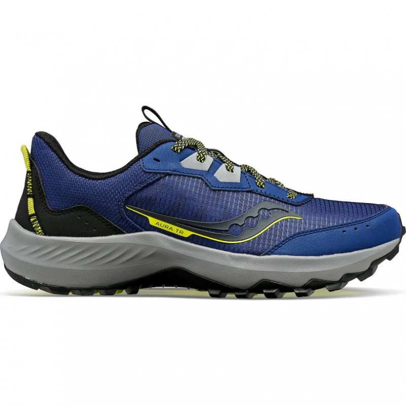 Saucony Aura TR Trailrunning Schuhe Herren Indigo | SCHWEIZ XTZBY