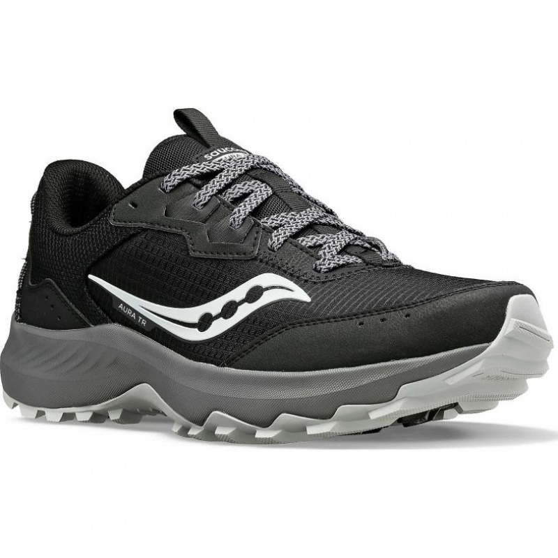 Saucony Aura TR Trailrunning Schuhe Herren Schwarz | SCHWEIZ OARNS