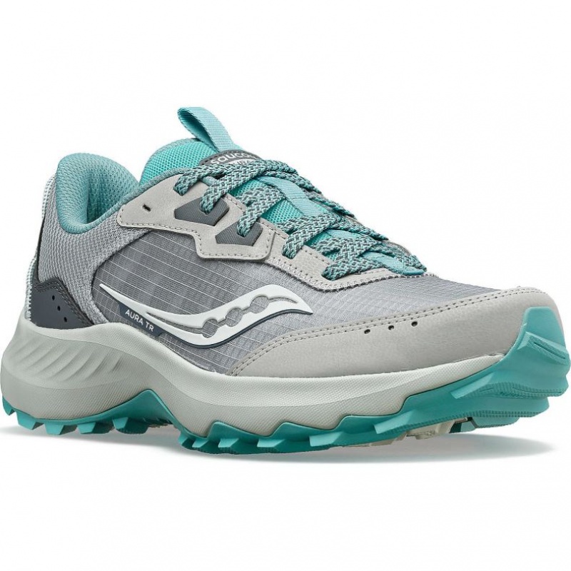 Saucony Aura TR Wide Laufschuhe Damen Grau | SCHWEIZ RZLGS