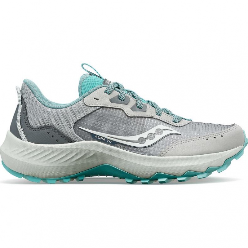 Saucony Aura TR Wide Laufschuhe Damen Grau | SCHWEIZ RZLGS