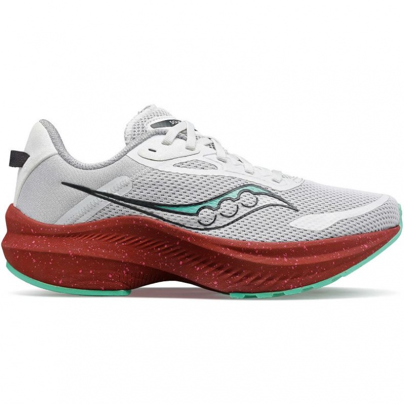 Saucony Axon 3 Laufschuhe Damen Weiß | SCHWEIZ KUIWN