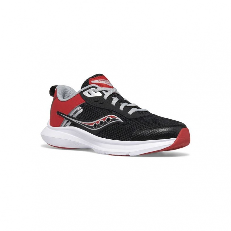 Saucony Axon 3 Sneaker Große Kinder Schwarz Rot | SCHWEIZ SAXZI