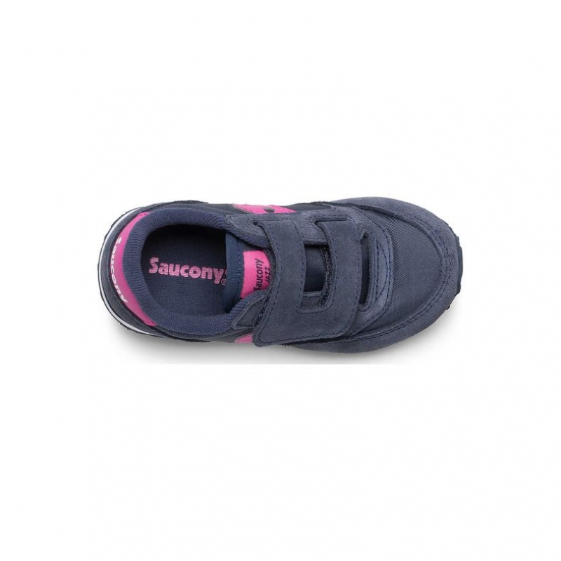 Saucony Baby Jazz Hook & Loop Sneaker Kleine Kinder Navy | SCHWEIZ MITQZ