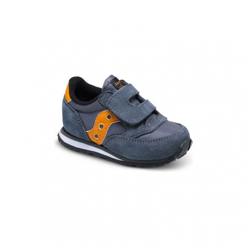 Saucony Baby Jazz Hook & Loop Sneaker Kleine Kinder Grau | SCHWEIZ ZFAWE