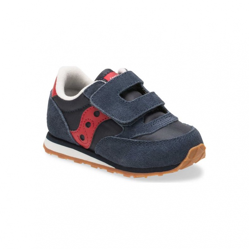 Saucony Baby Jazz Hook & Loop Sneaker Kleine Kinder Navy | SCHWEIZ ZLSON