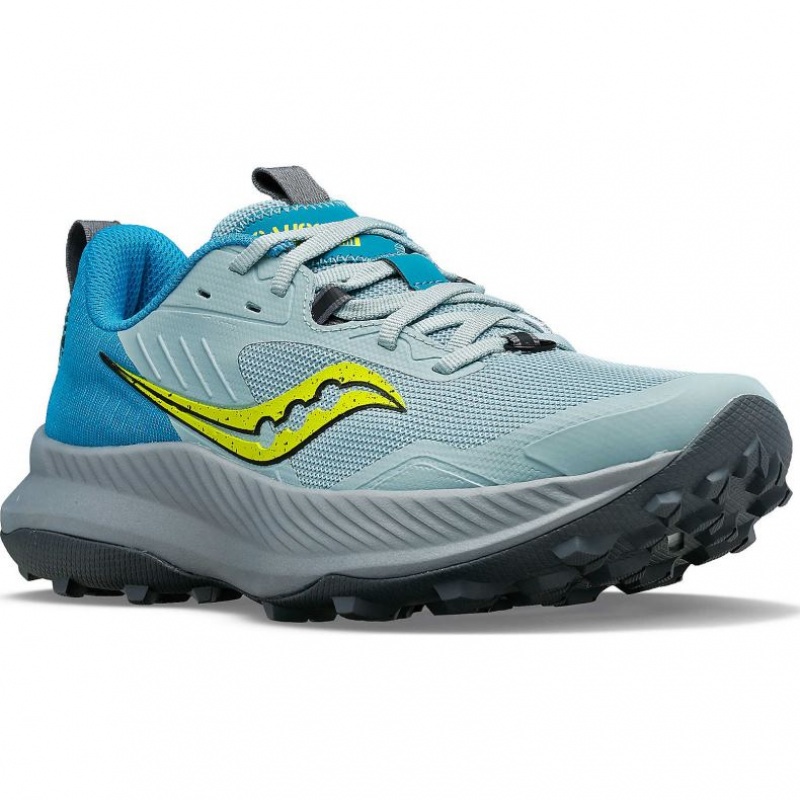 Saucony Blaze TR Trailrunning Schuhe Damen Blau | SCHWEIZ BFGSR