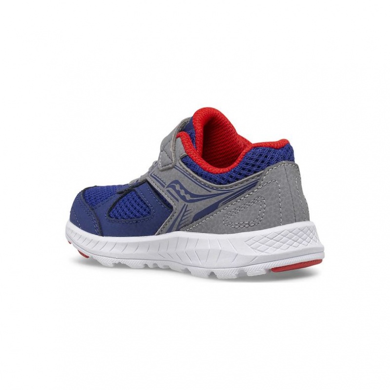 Saucony Cohesion 14 A/C Jr. Sneaker Kleine Kinder Navy Grau | SCHWEIZ BPRAQ