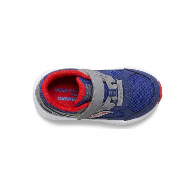 Saucony Cohesion 14 A/C Jr. Sneaker Kleine Kinder Navy Grau | SCHWEIZ BPRAQ