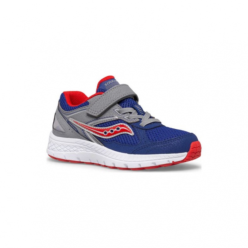 Saucony Cohesion 14 A/C Sneaker Große Kinder Navy Grau | SCHWEIZ JYLQO