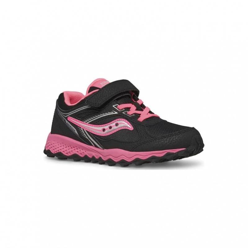 Saucony Cohesion TR14 A/C Sneaker Große Kinder Schwarz Rosa | SCHWEIZ TFIKG