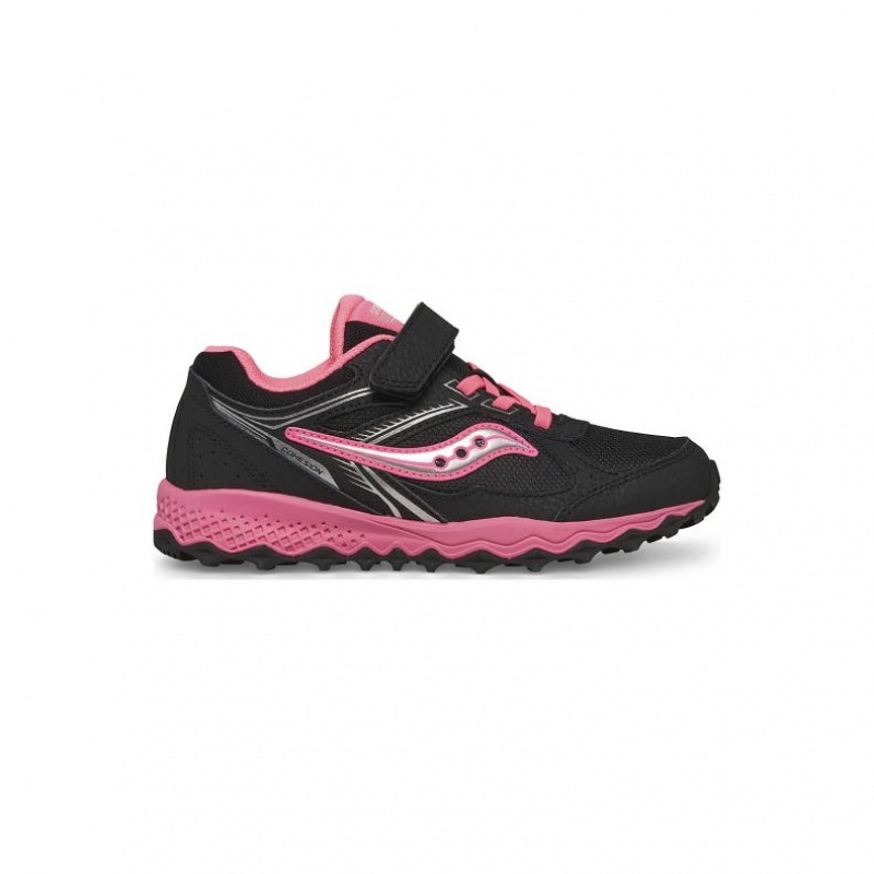 Saucony Cohesion TR14 A/C Sneaker Große Kinder Schwarz Rosa | SCHWEIZ TFIKG