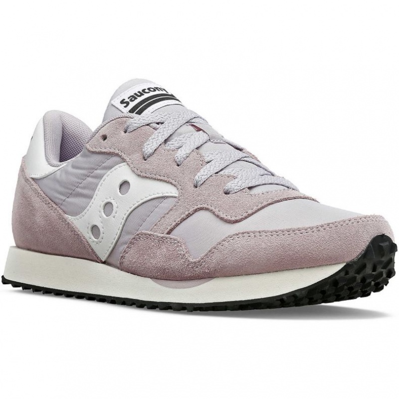 Saucony DXN Sneaker Damen Grau Rosa | SCHWEIZ JPUMO