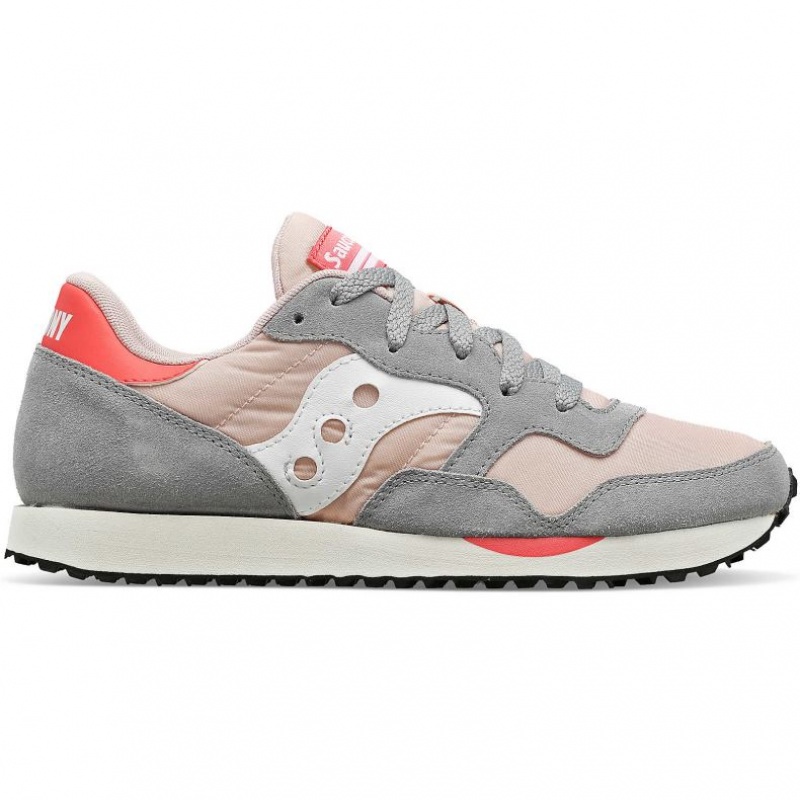 Saucony DXN Sneaker Damen Grau Rosa | SCHWEIZ BJWRF