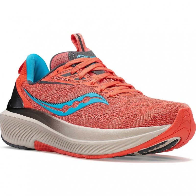 Saucony Echelon 9 Laufschuhe Damen Koralle | SCHWEIZ TKRDZ