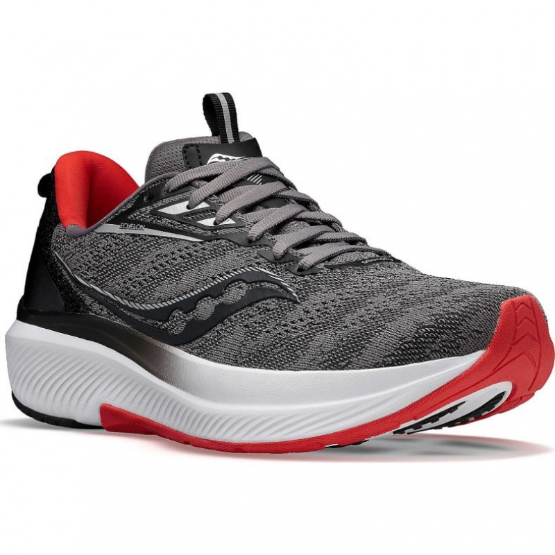 Saucony Echelon 9 Laufschuhe Herren Grau | SCHWEIZ PKEMX