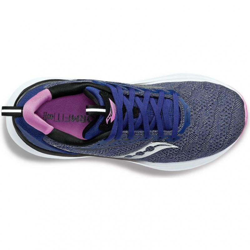 Saucony Echelon 9 Wide Laufschuhe Damen Indigo | SCHWEIZ HFPBQ