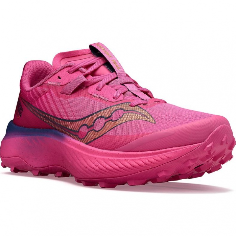 Saucony Endorphin Edge Laufschuhe Damen Rosa | SCHWEIZ KBSTE