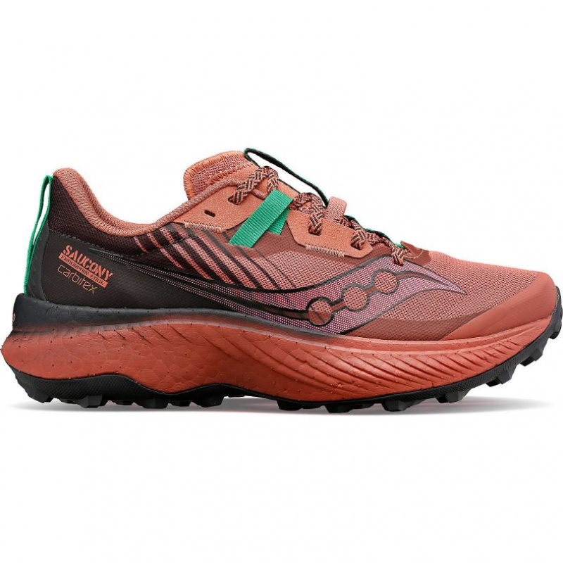 Saucony Endorphin Edge Trailrunning Schuhe Damen Koralle | SCHWEIZ GVMLE