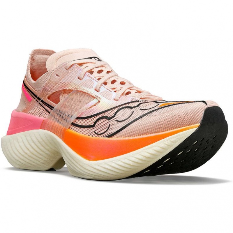 Saucony Endorphin Elite Laufschuhe Damen Rosa | SCHWEIZ ZXLHW