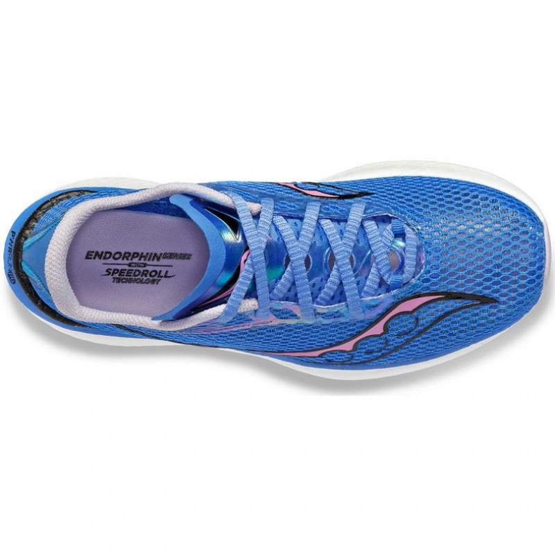 Saucony Endorphin Pro 3 Laufschuhe Damen Blau | SCHWEIZ SNYID