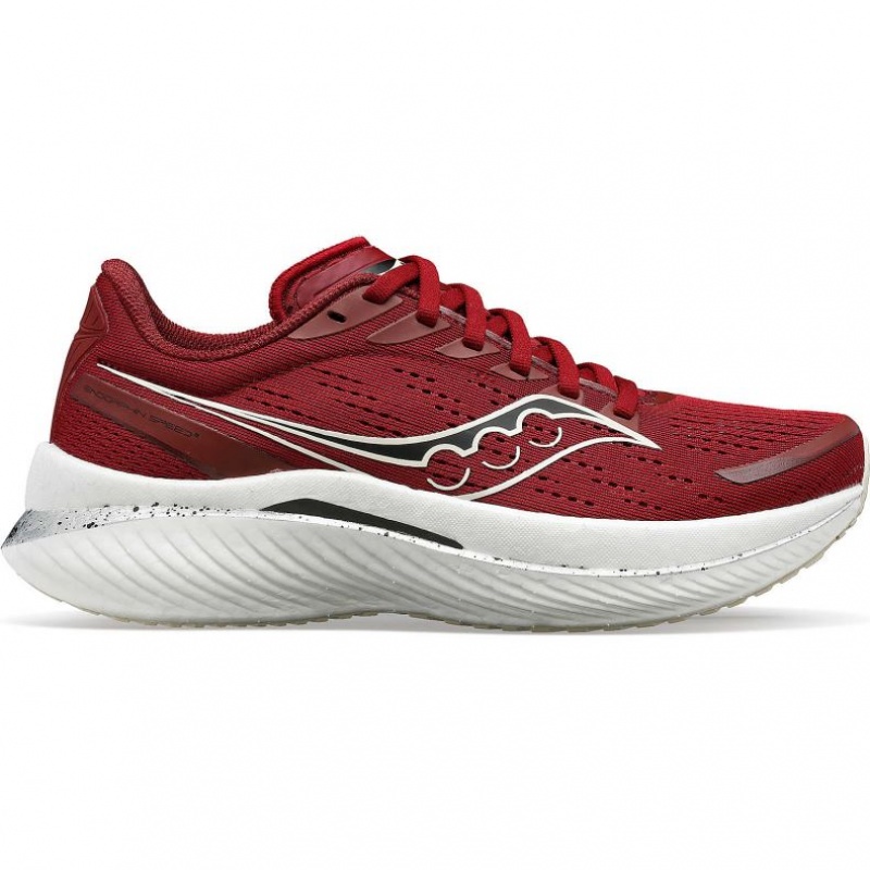 Saucony Endorphin Speed 3 Laufschuhe Damen Rot | SCHWEIZ MWPJY