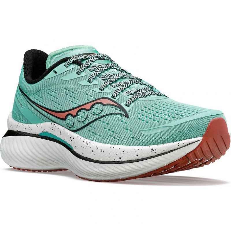 Saucony Endorphin Speed 3 Laufschuhe Damen Türkis | SCHWEIZ AKBDS