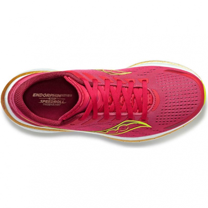 Saucony Endorphin Speed 3 Laufschuhe Damen Rot | SCHWEIZ LYUGV