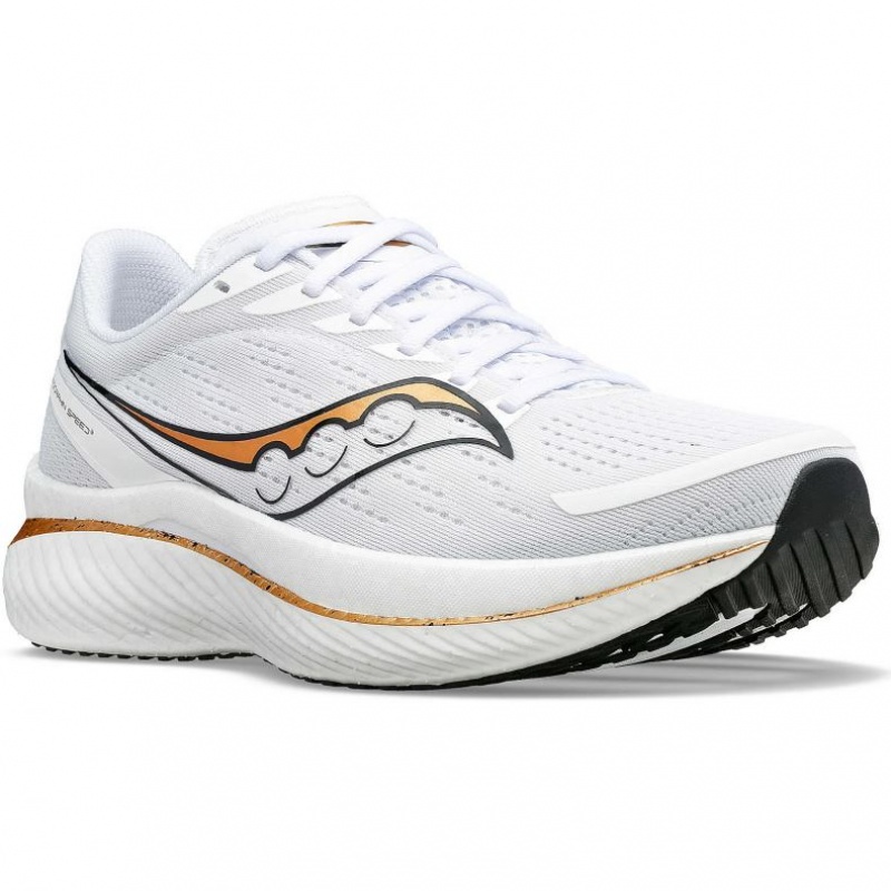 Saucony Endorphin Speed 3 Laufschuhe Herren Weiß | SCHWEIZ IVNHU