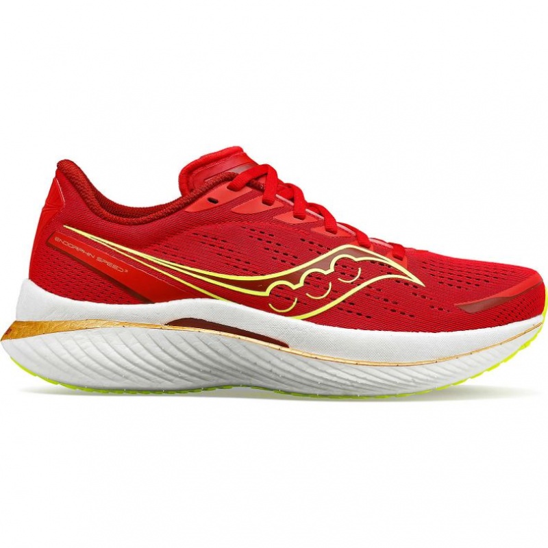 Saucony Endorphin Speed 3 Laufschuhe Herren Rot | SCHWEIZ CDHNM