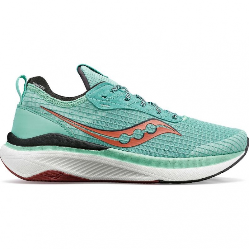 Saucony Freedom Crossport Laufschuhe Damen Türkis | SCHWEIZ VRSTU