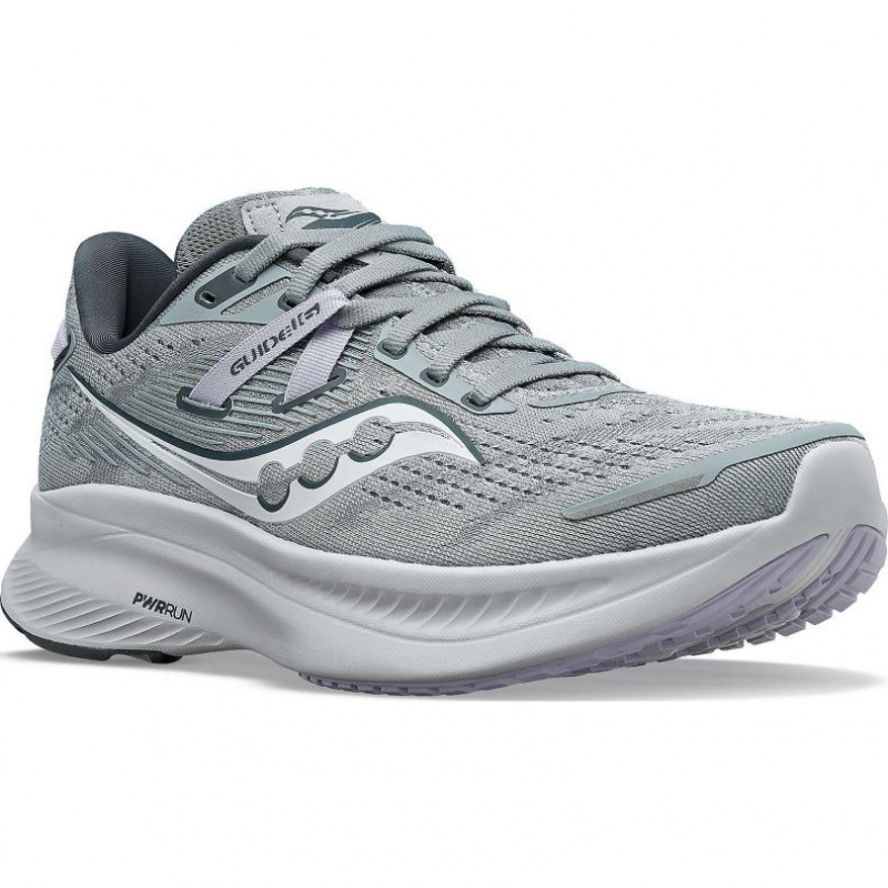 Saucony Guide 16 Laufschuhe Damen Grau | SCHWEIZ GKIMS